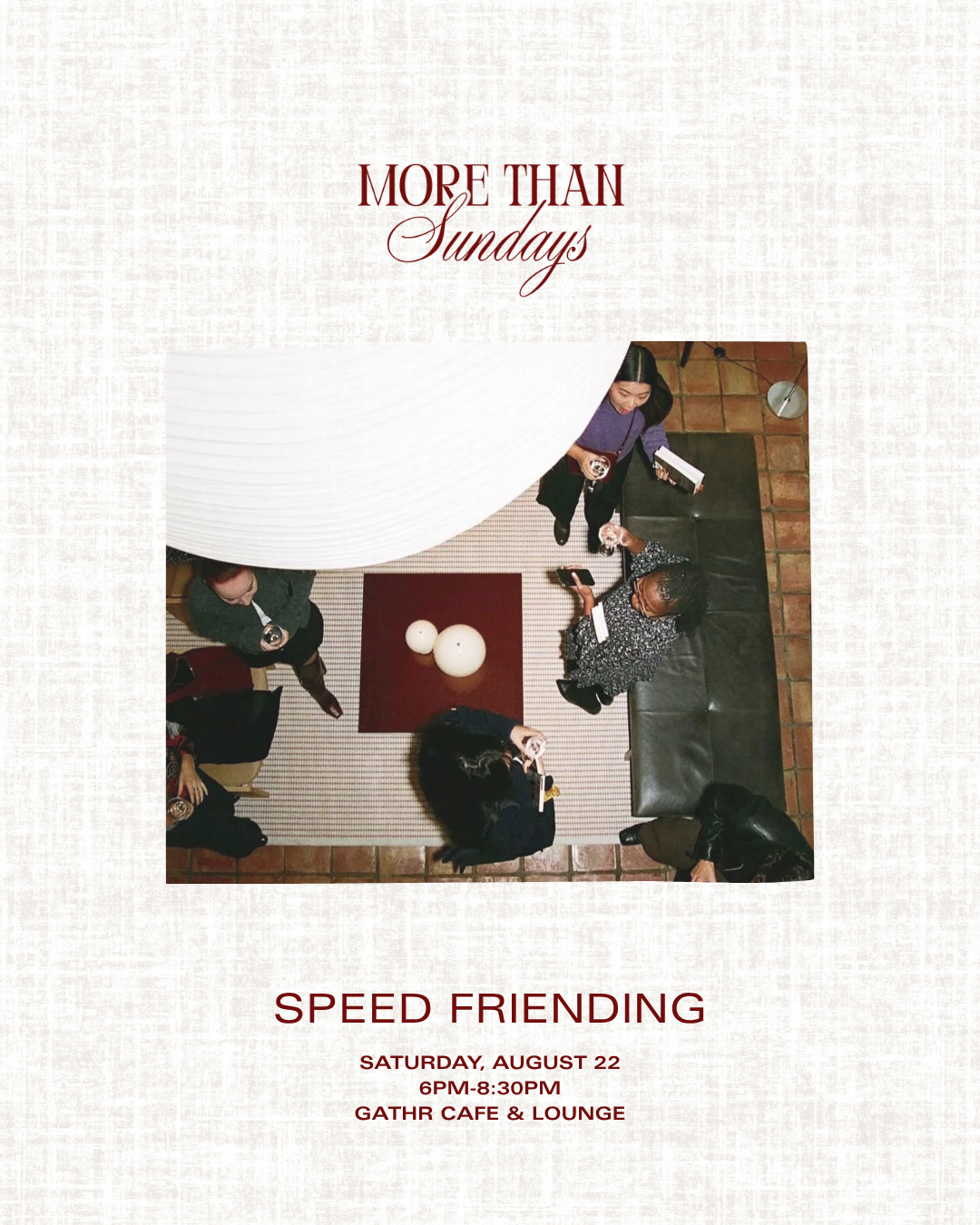 Saved and Social: Speed Friending