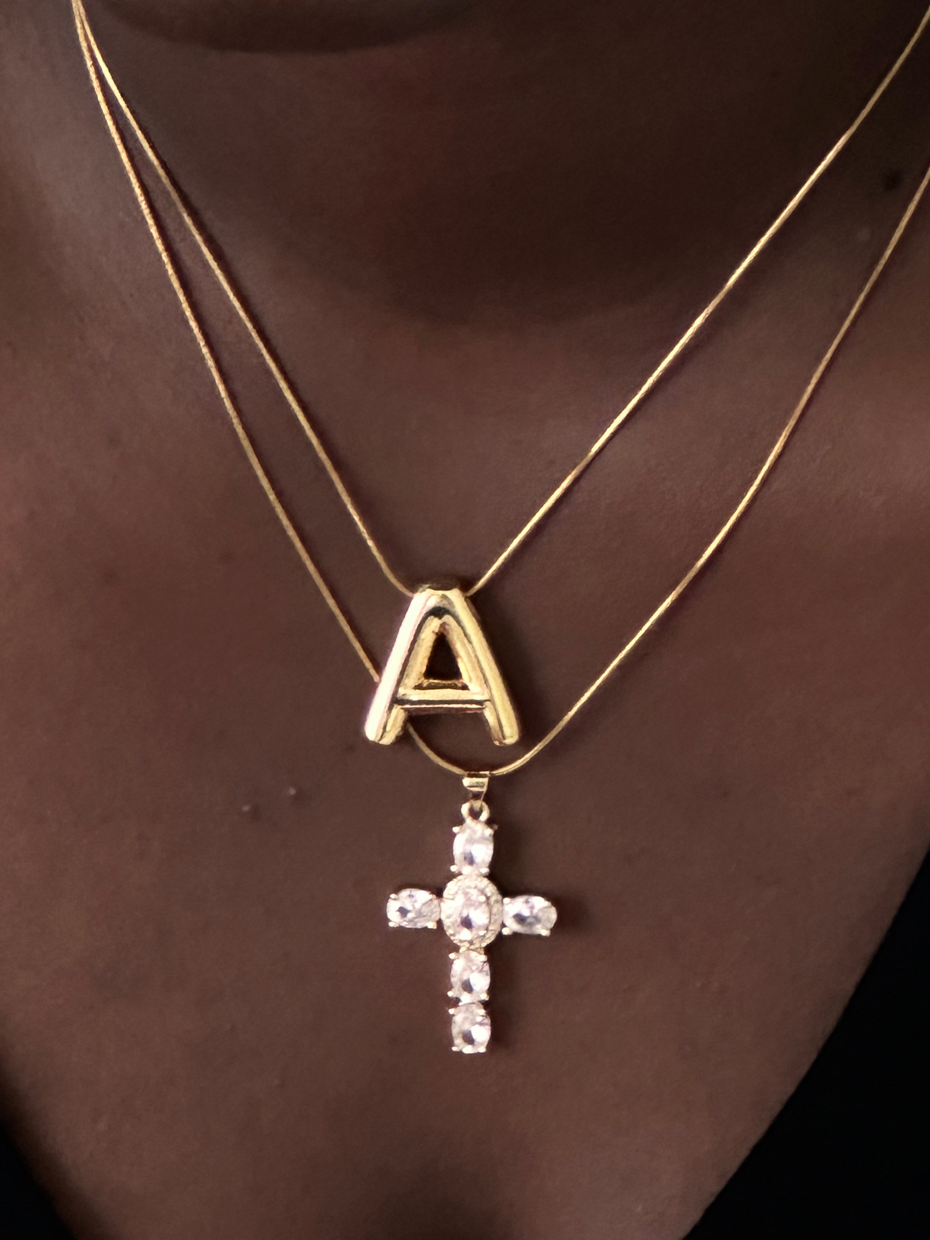 BOLD Letter Necklace