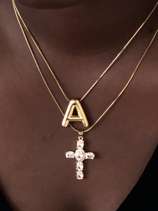 BOLD Letter Necklace
