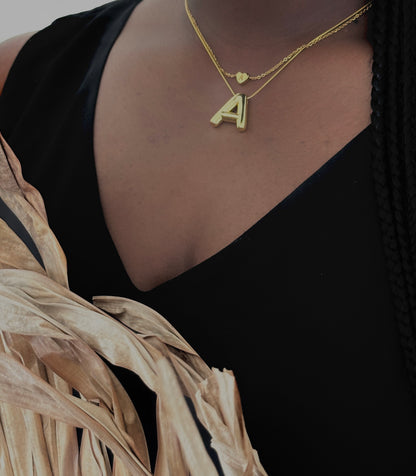 BOLD Letter Necklace