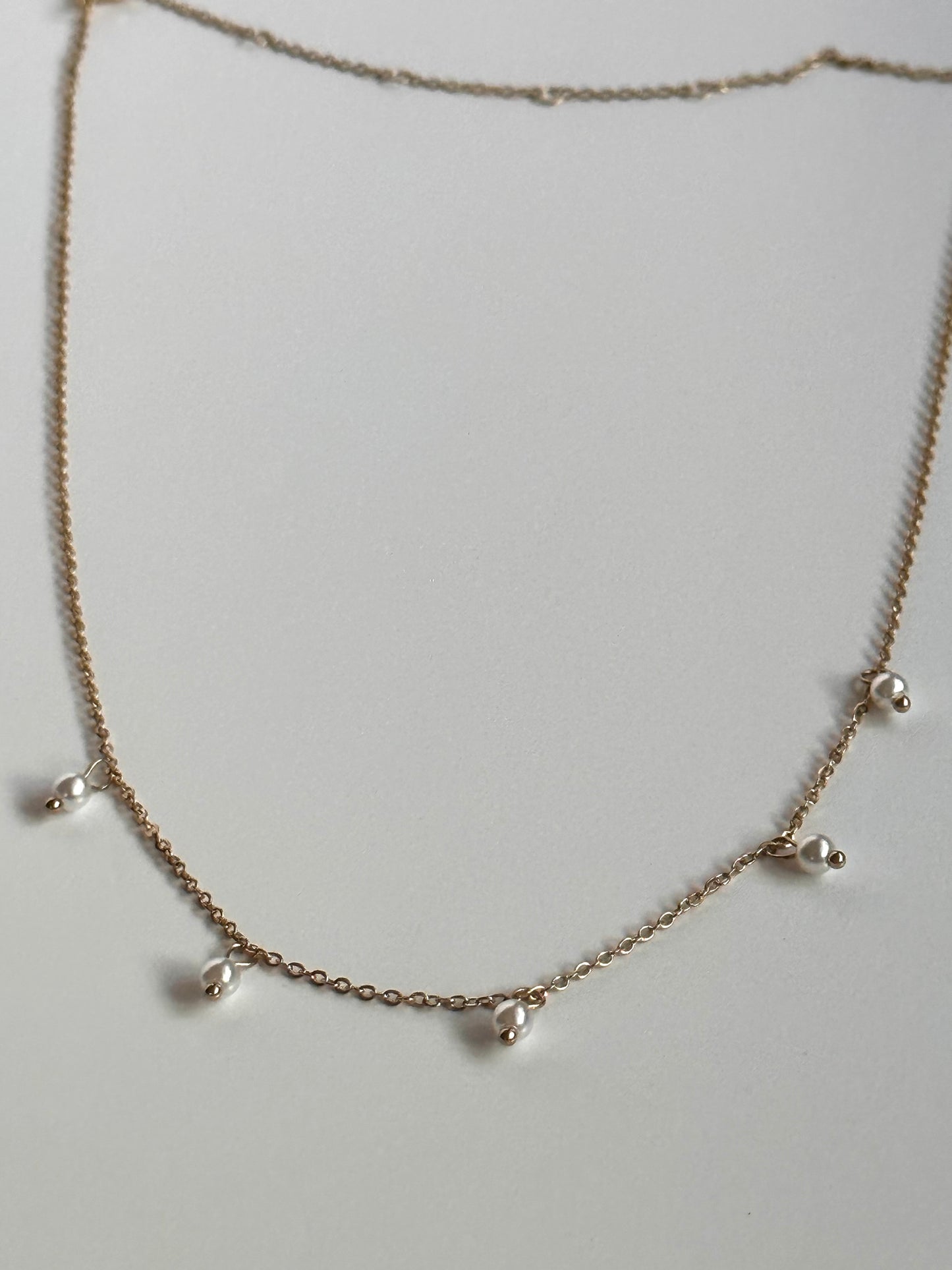 Pearl Droplet Necklace