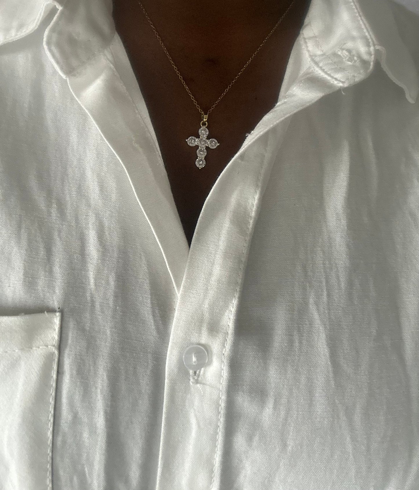 Beauty Cross Necklace