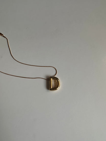 BOLD Letter Necklace