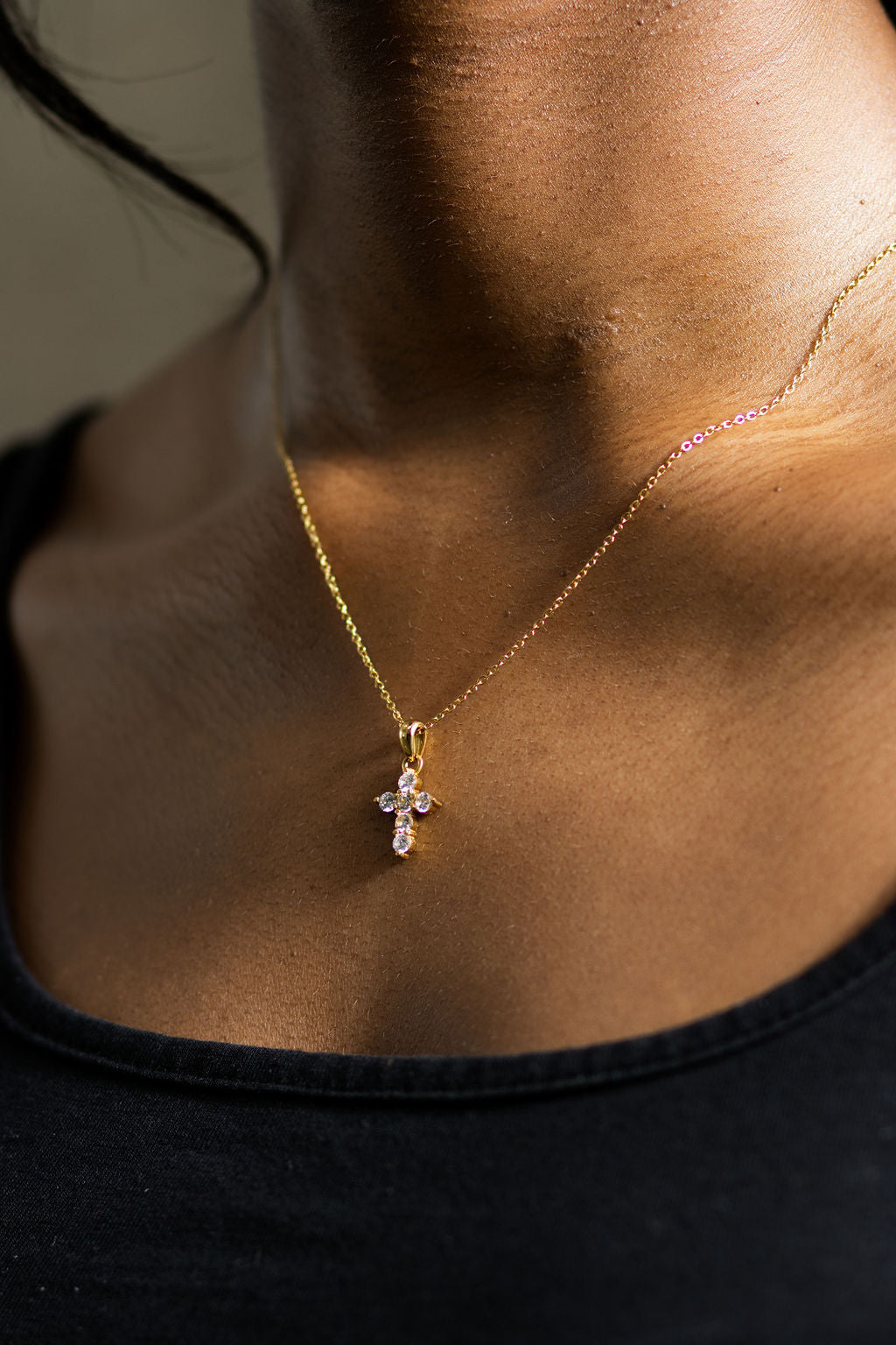 Priscilla Cross Necklace
