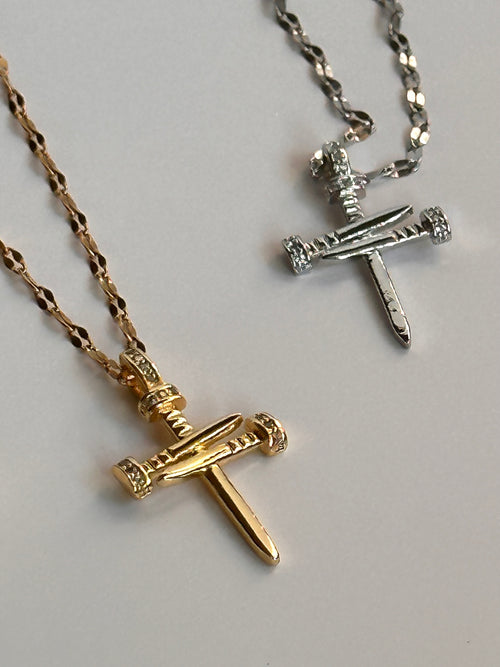 Embrace Easter everyday with this necklace available in silver and gold.