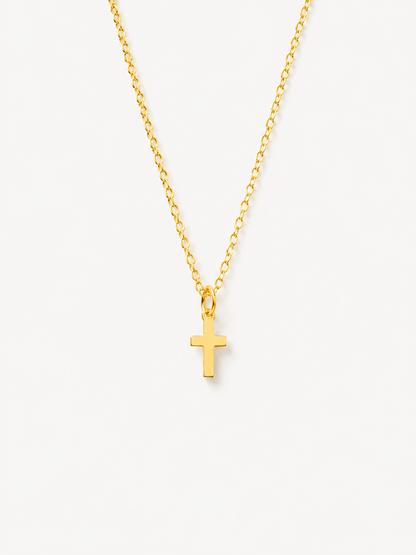 Lois Dainty Cross Necklace