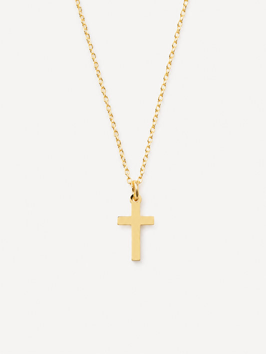 Eunice Mini Cross Necklace