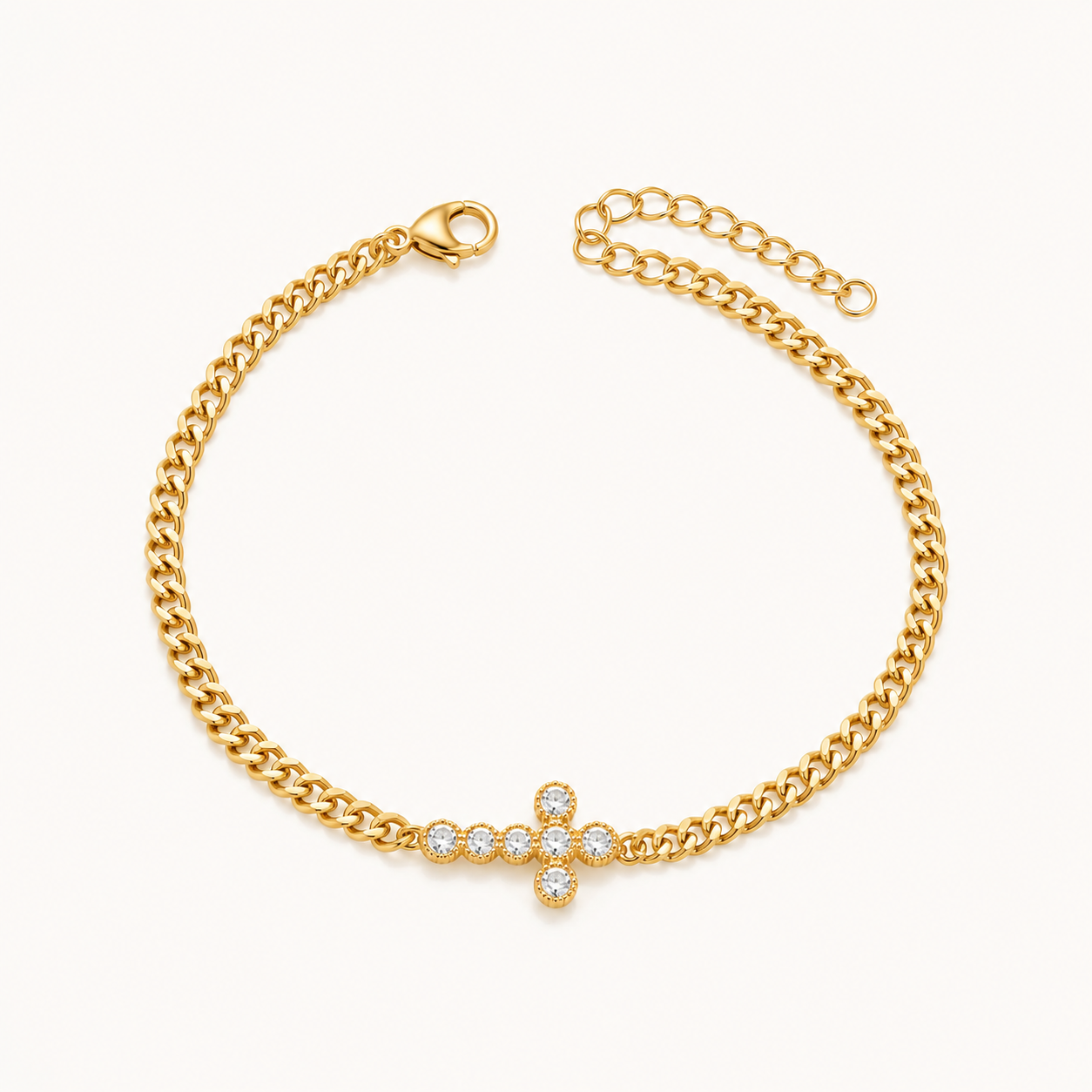 Lydia Cross Bracelet