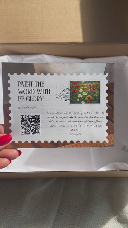 Matthew 6:28–30 Paint the Word Kit