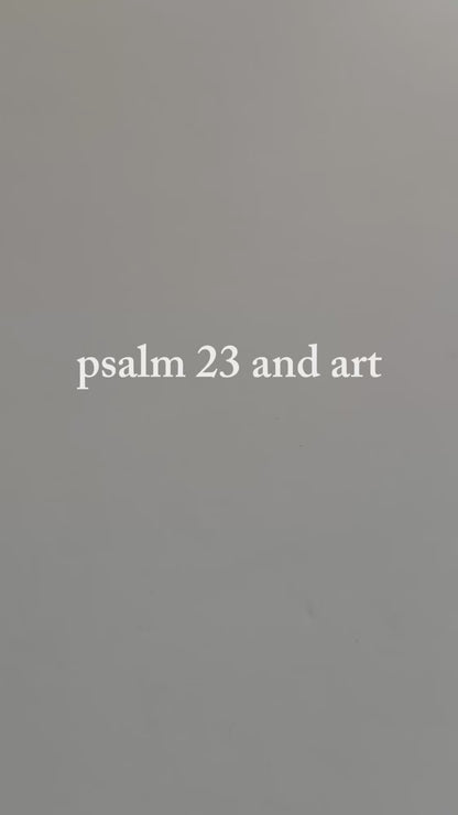Psalm 23 Paint The Word Kit