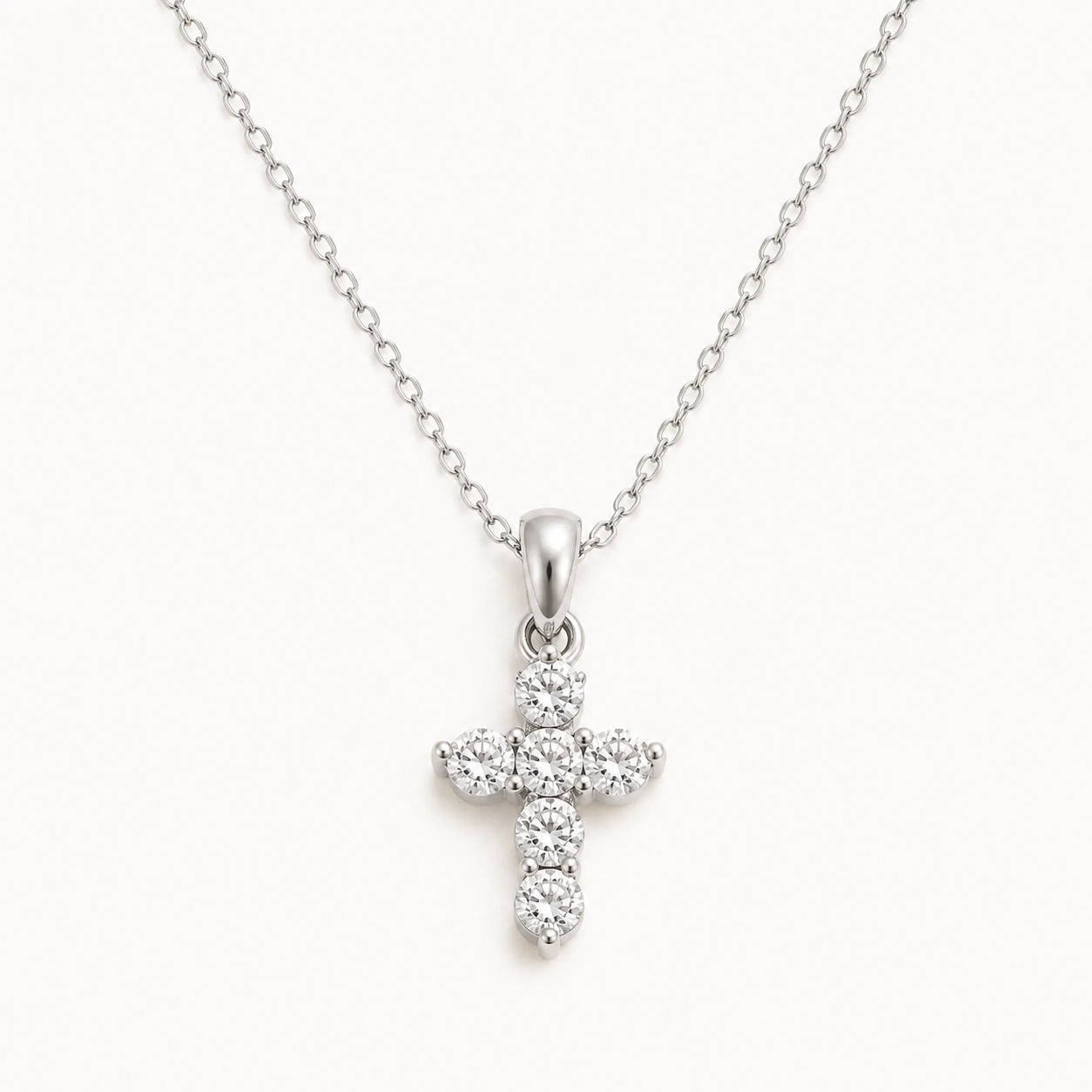 Priscilla Cross Necklace