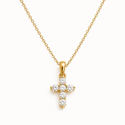Priscilla Cross Necklace